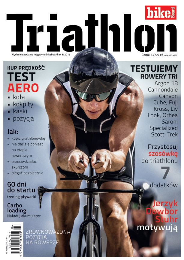 Artykuł ukazał się w Triathlon - wydanie specjalne magazynu bikeBoard Triathlon 1/2015 - wydanie specjalne magazynu bikeBoard